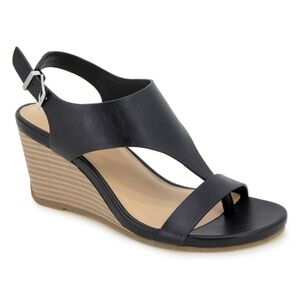 Kenneth Cole Reaction Thong Wedge Sandals Size 6